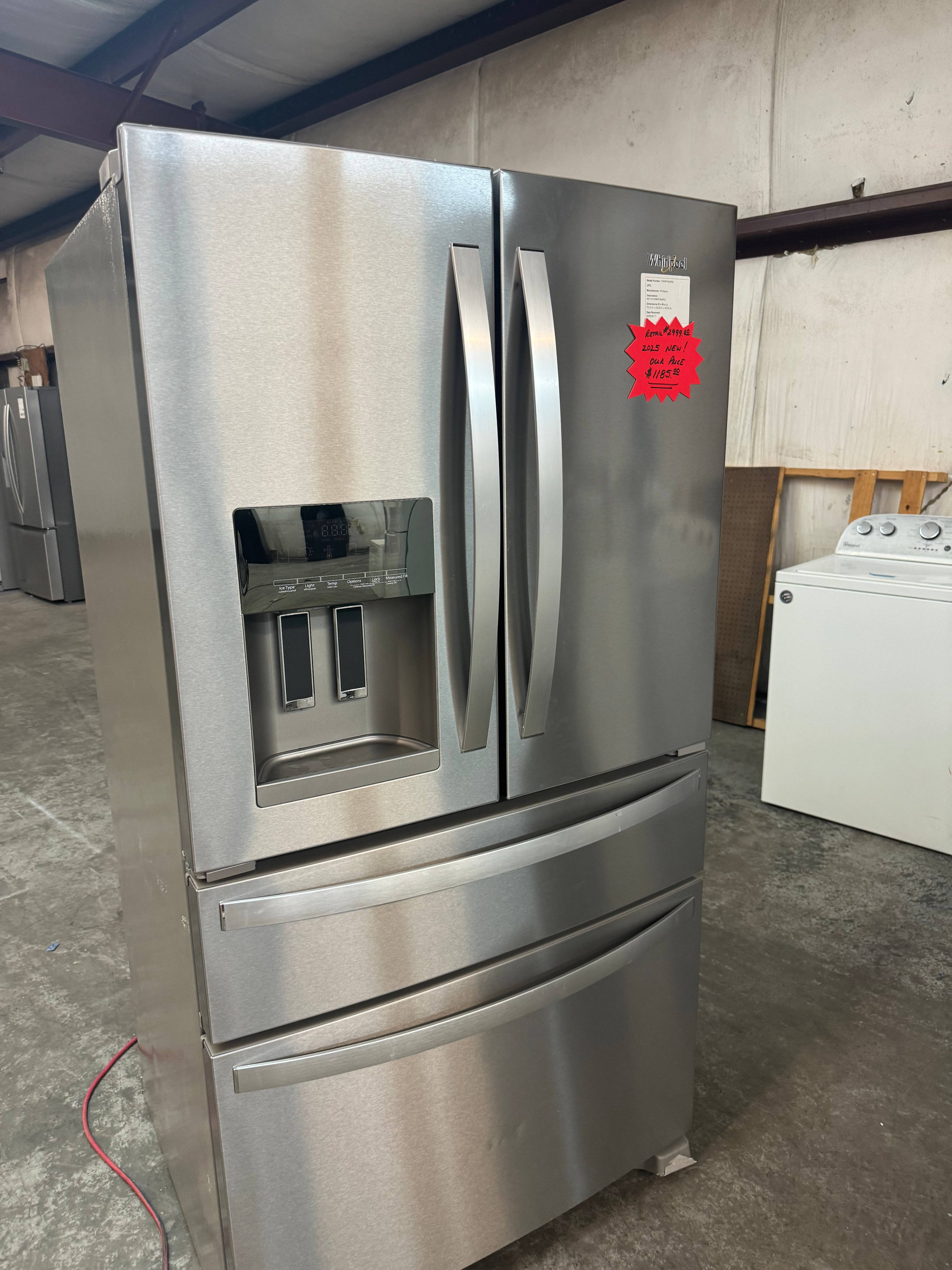 Whirpool Refrigerator 4 Door ON SALE!!! $995.00