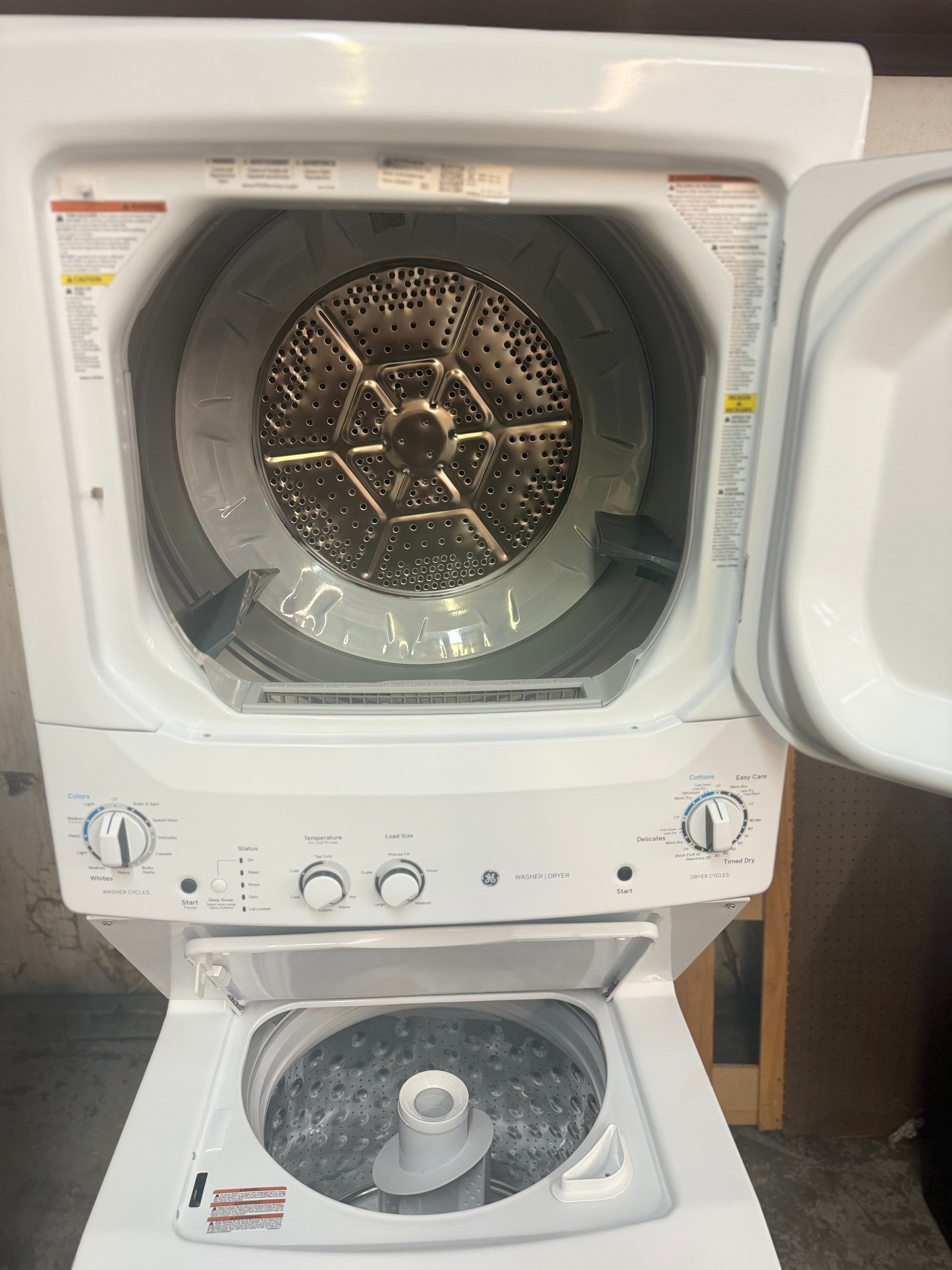 GE Stackable Laundry Center
