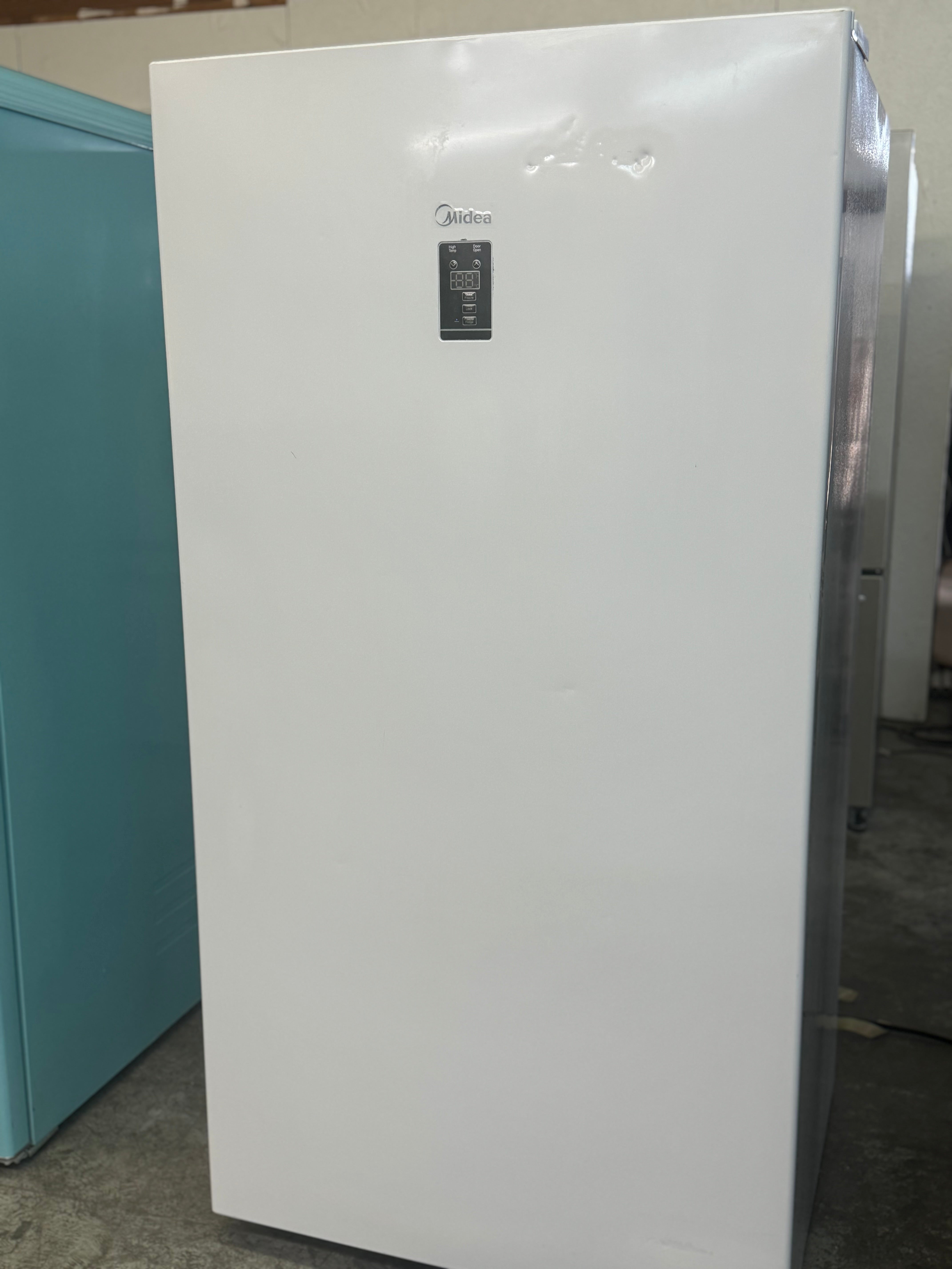 Media Stand Up Freezer/ Fridge